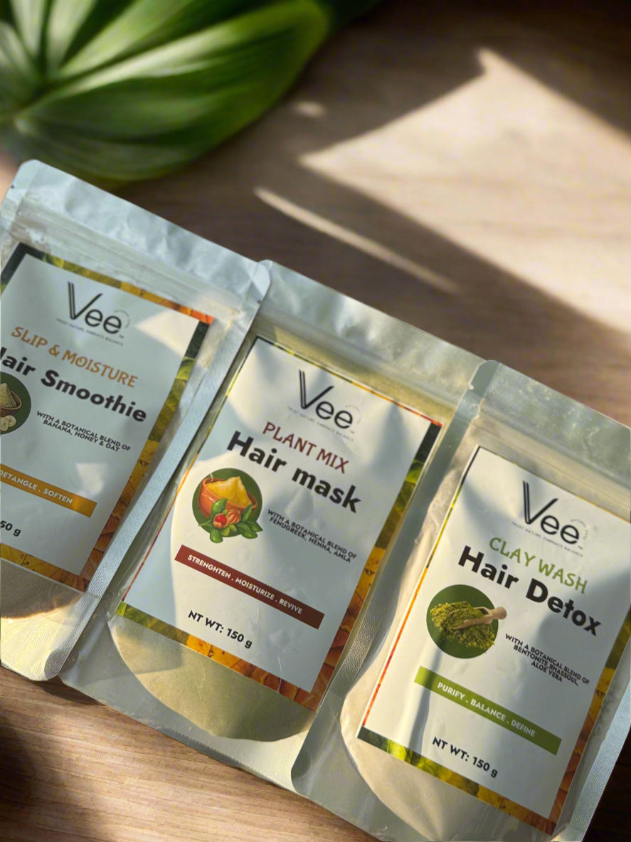 Hair powder treatments bundle