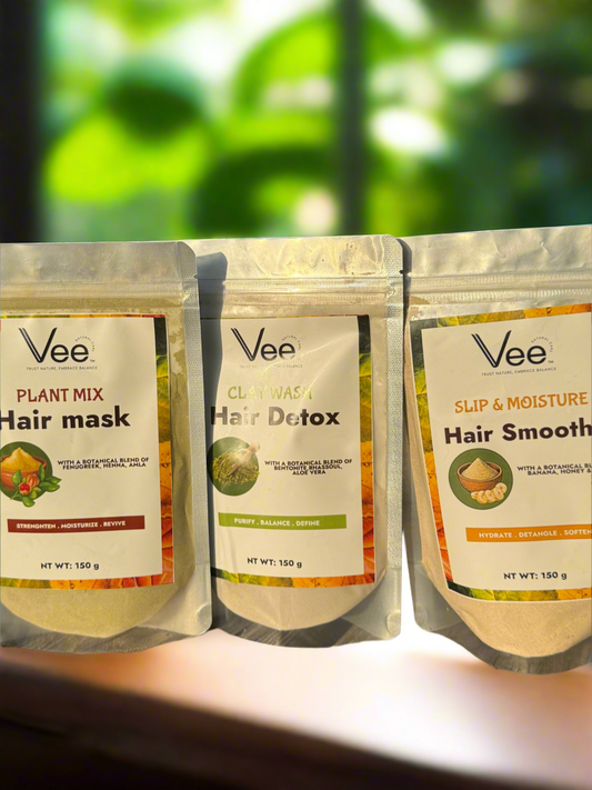 Hair powder treatments bundle