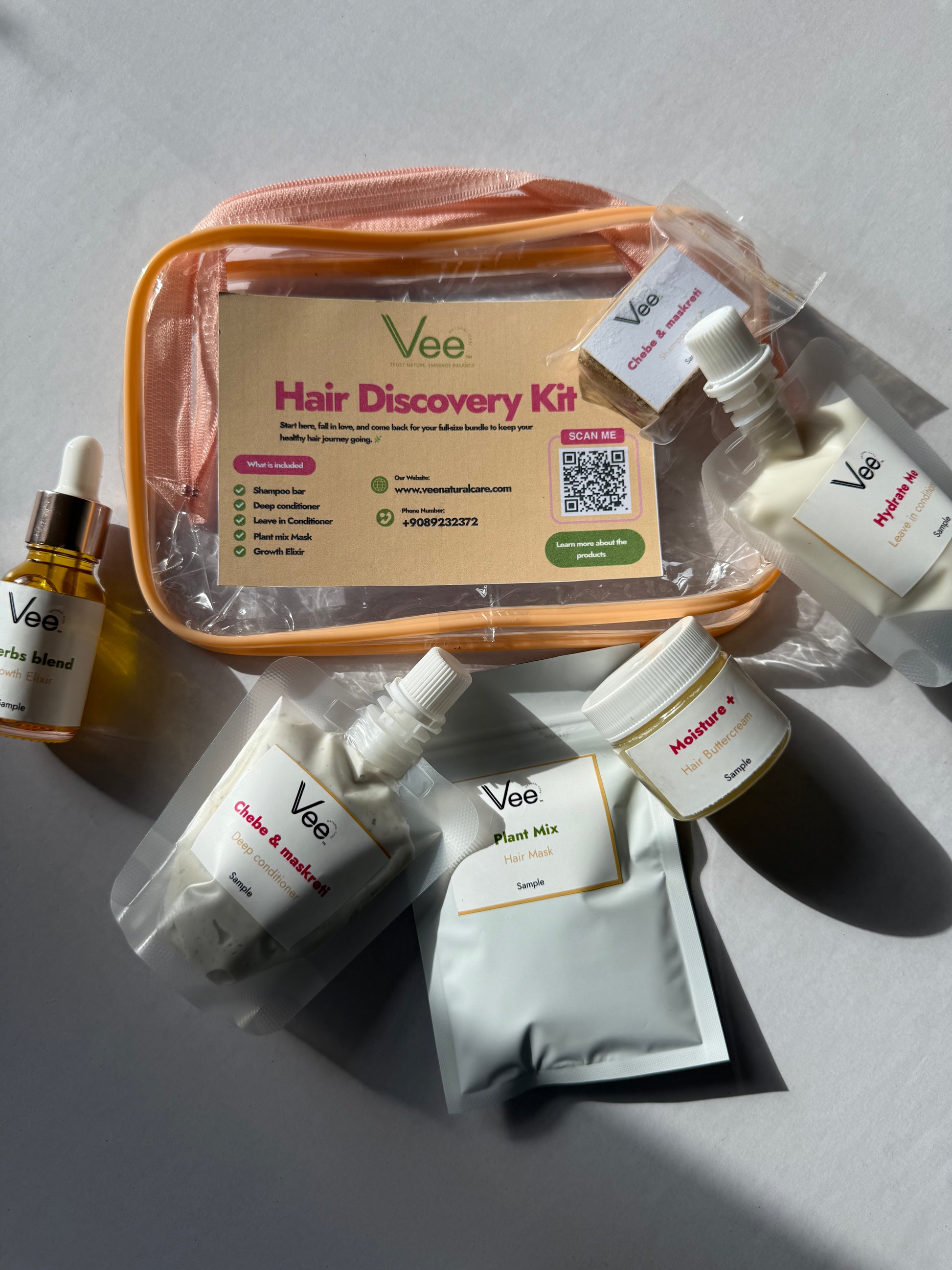 Vee R Kit Hair Discovery Kit – Vee Natural Care