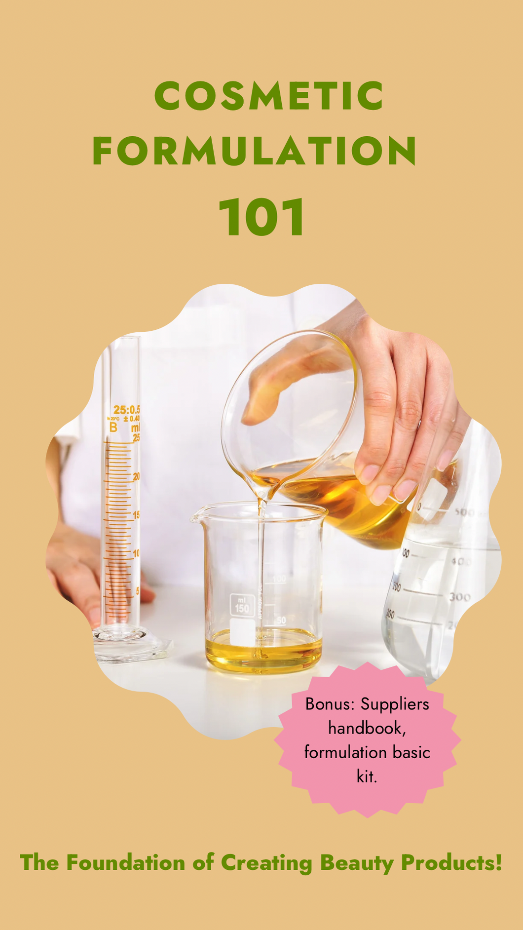 Cosmetic Formulation 101 Class